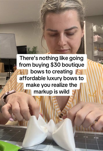 I started making boutique bows because I couldn’t justify the $30 for one bow. Turns out a lot of girl moms felt the same.