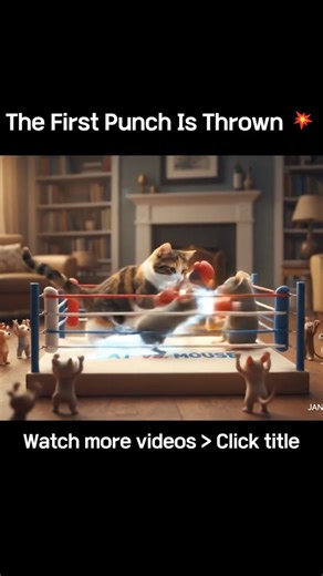 The First Punch Is Thrown 💥🥊Round 23-2: Cat vs Mouse.