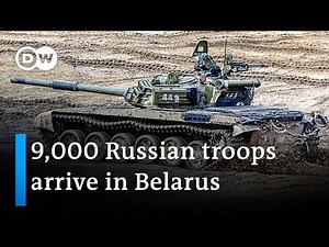 Russian troops begin Belarus deployment | DW News