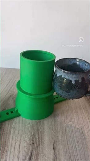 Slab Mug On The Wheel After #ceramic #ceramicart #diy