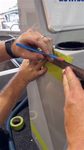 One of the most popular options for our side console models #rodstorage #sideconsole #standup #vertical | Oceanworx