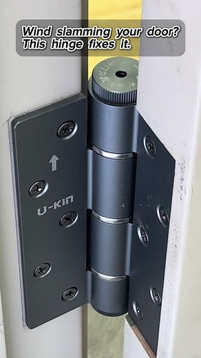 Hydraulic Hinge: Windproof, Anti-Pinch & Soft Close