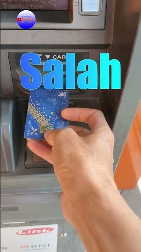 Here's How to Insert a BRI ATM Card into an ATM Machine #atm #atmbri #atmbni #atmbca #atmmandiri