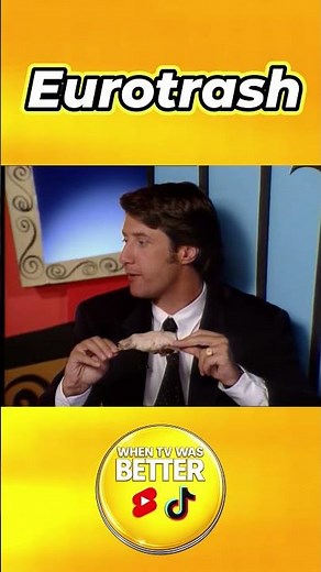 He said his was BIGGER 💀 #eurotrash #retro #tvclips