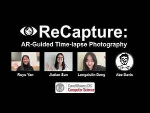 ReCapture: AR-Guided Time-lapse Photography