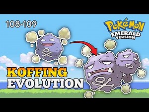 How To Evolve Koffing Into Weezing In Pokemon Emerald | Hoenn Pokedex