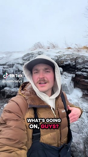 Giant Lake Superior Winter Steelhead Fishing
