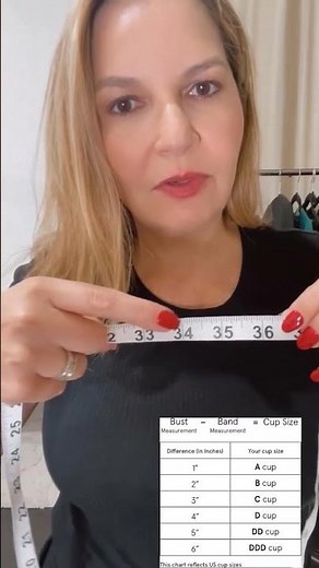 Learn how to measure your bra size #brasize #fashionstyle #fashionhacks #fashion