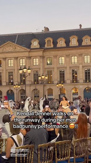 Kendall Jenner Walks Runway during Vogue World: Paris 2024