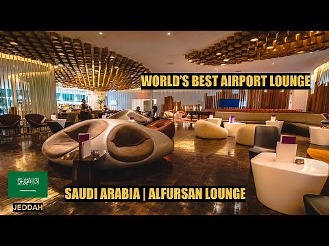 World's Best Airport Lounge | Saudi Arabia Alfursan Lounge | Jeddah Airport | Review