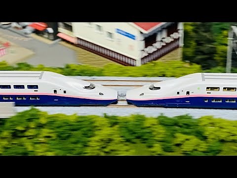 【16両編成!!】Nゲージ KATO E4系新幹線「Maxとき」走行動画