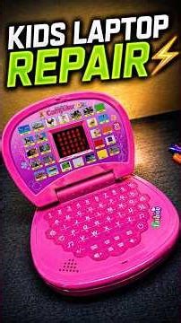 Kids Laptop Repair⚡️ #laptoprepair #repairing