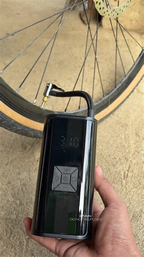 Portable Rechargeable Air Pump for Tires and More