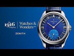 2025 Zenith Watches - 160th Anniversary | Watches & Wonders 2025
