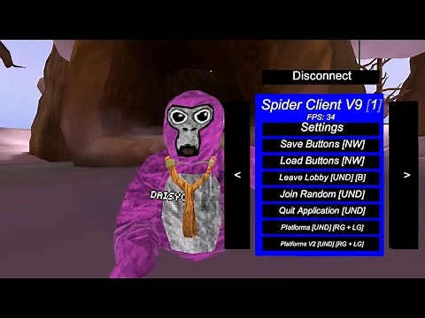Spider Client V9 Showcase (My Menu) | FULLY UND | OP | Impact Mods | Glider Mods | Rope Mods |
