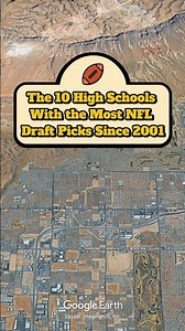 The 10 High Schools With the Most NFL Draft Picks Since 2001