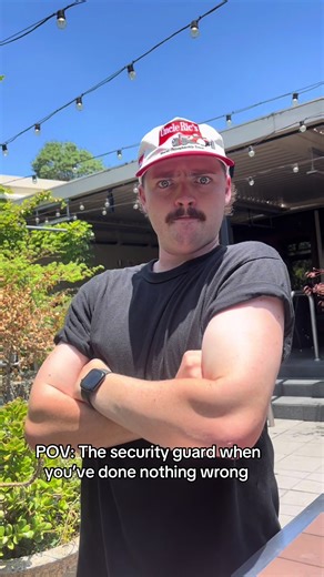 Security Guard Reactions to Innocent Situations