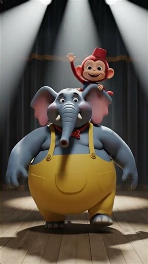 Rare Wildlife Moment: Monkeys and Elephants Dance Lambada!