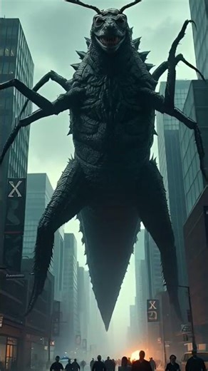 🪳🌍 Giant Cockroach Invades Earth!