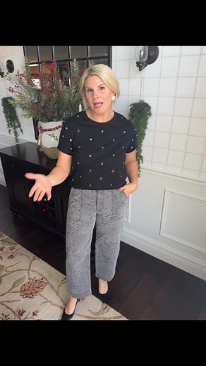 This new better than basic black tee is easy to love! Pair it with a jacket this season for a little something extra - https://shoponthegoboutique.com/collections/newest-styles/products/preorder-december-sanctuary-embellished-amour-tee | On the Go Boutique | Facebook