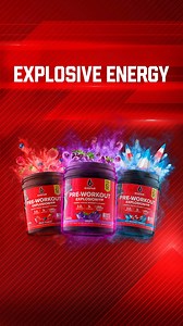 Not all energy feels the same. Pre-Workout Explosion 2.0 is formulated to support focused energy and muscle pumps to help you lock in, push harder, and stay focused when it matters most. | Sixstar