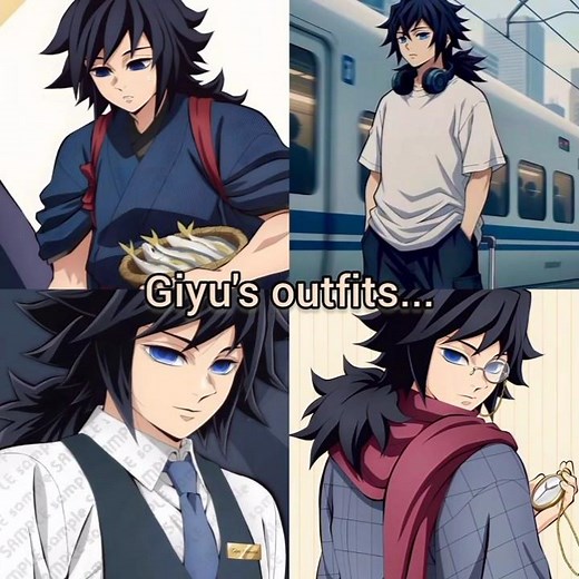 DEMON SLAYER CHARACTERS AND THEIR OUTFITS 🥀💕...
