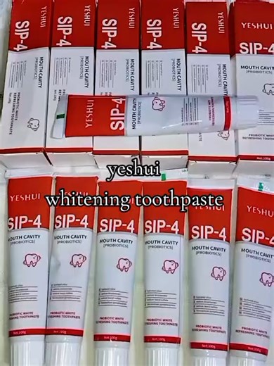 Probiotic Toothpaste for Stain Removal and Whitening