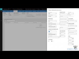 Easy Guide Series for Dynamics 365 Finance and Operations Part 2: Create products