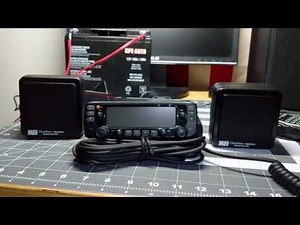 ICOM IC 2370a External Speaker Pop/Thump