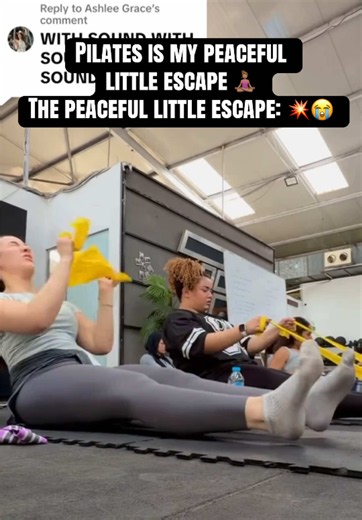 Wellness was never promised to be graceful. 😭 Some days you’re flowing, breathing deeply, engaging your core and feeling like the picture of inner peace. Other days an elastic band smacks you directly in the face and you become one with the reformer carriage. 😂 And you know what? Both days count. Your wellness routine gets to be a little chaotic. You can laugh until your stomach hurts, lose your balance, completely misunderstand the assignment and still leave feeling better than when you walke