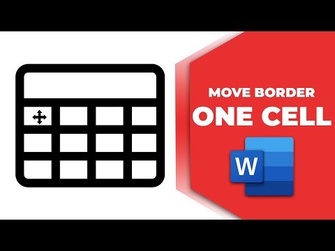 How to remove the border of one cell in a table in Word