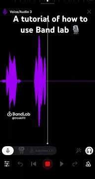 how to use band lab tutorial #bandlab #rapper 🔥