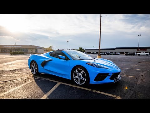 Taking Delivery of C8 at corvette Museum!