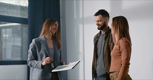 Celebrating New Home: Young Couple Making Stock Footage SBV-347661823 - Storyblocks