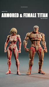 46K views · 720 reactions | Unboxing: Kaiyodo Amazing Yamaguchi Attack on Titan - Armored Titan & Female Titan . Figures by: @kaiyodo Available at: @nin_nin_game . . . #attackontitan #toyart #toyartistry #toycommuníty #toycollecting #revoltech #kaiyodorevoltech #amazingyamaguchi #armoredtitan #anime #unboxing #unboxingasmr #unboxingtoys #asmr #toyphotography #onetwelthscale #erenjaeger #rumbling #import #importtoys | Patrick Tamayo | Facebook