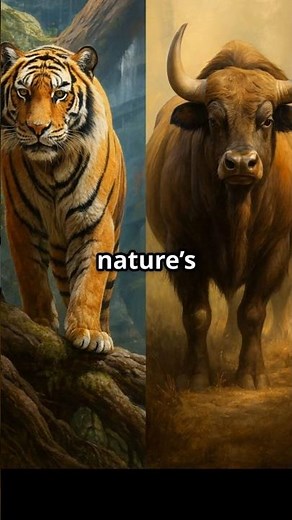 What Happens When TIGERS Meet Gaurs in the Wild?