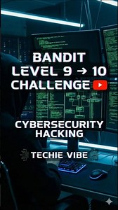 OverTheWire Bandit Level 9 → 10 | walkthrough | step by step guide Beginners #cybersecurity #bandit