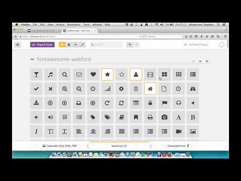 Creating SVG icons