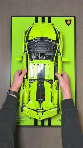 BEST way to display your LEGO Car Collection 😎 #lego #legodisplay #wallart #legocar