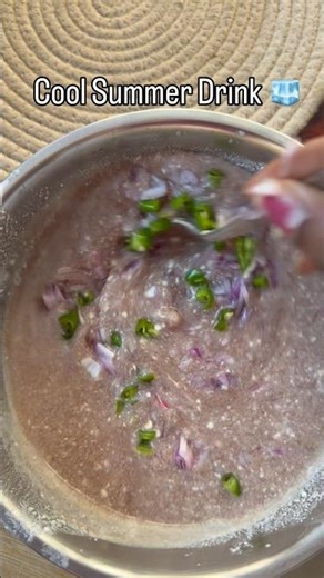 Ragi Java Twist 😍 | Summer Cooling Drink in 15 Sec!