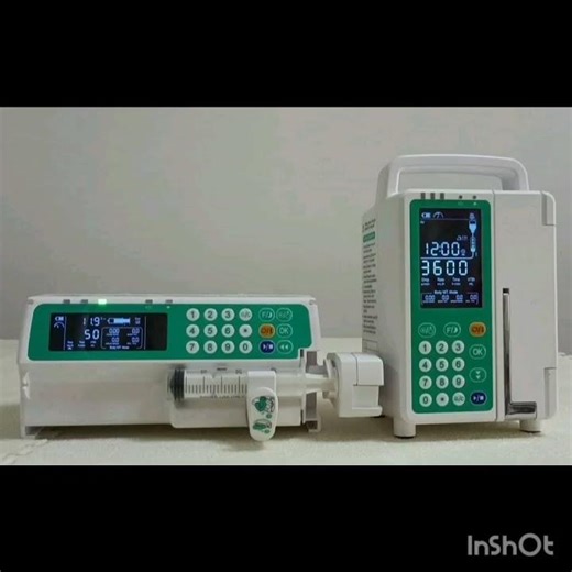 Advanced Infusion Pump & Syringe Pump Demo | Accurate IV Fluid & Medicine Delivery | ICU Equipment