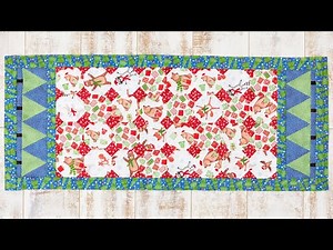 Festive Holiday Table Runner