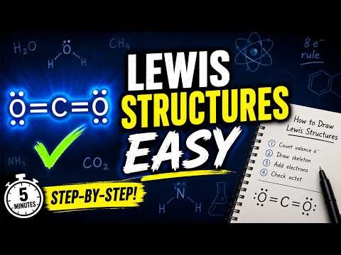 How to Draw Covalent Lewis Structures Fast