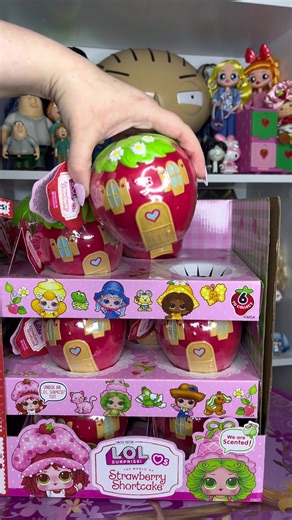 Opening a whole case of Strawberry Shortcake LOL Surprise balls part 1! I really hope I get Strawberry Shortcake :) who’s your favourite Strawberry Shortcake character? Let me know in the comments! @lolsurprise #lolsurprise #strawberryshortcake #nostalgia #2000s #dolls