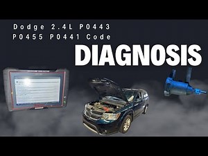 Dodge 2.4L P0443 P0455 P0441 purge valve diagnosis!