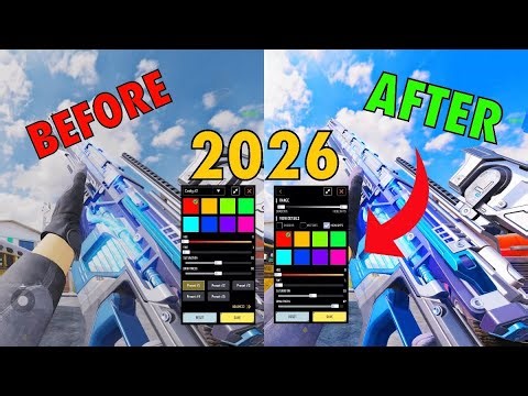 BEST COD MOBILE COLORS CUSTOMIZATION SETTINGS | 2026