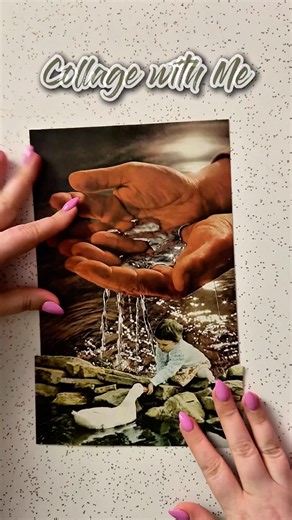 Collage with me | #collagewithme #createwithme #paperartist #transitions #lifejourney #artwork