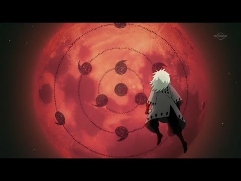 Madara activates infinite Tsukuyomi Eng Sub HD | Naruto Shippuden