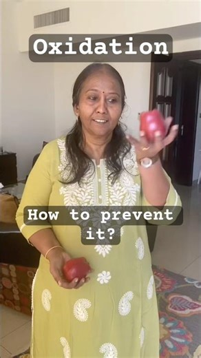 🍎 OXIDATION in daily life and it’s Prevention 🍎| #shorts