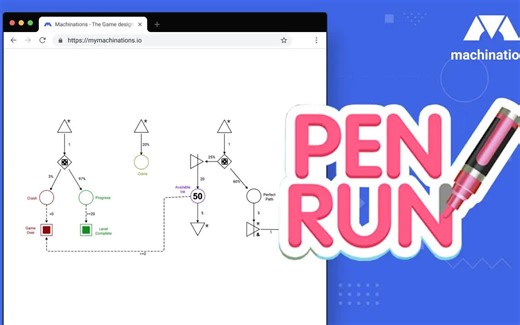 Machinations教程和指南 游戏系统策划必备工具